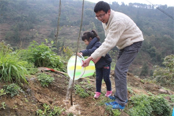 西安袁家村植树活动