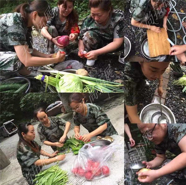 西安团建活动--一起做饭